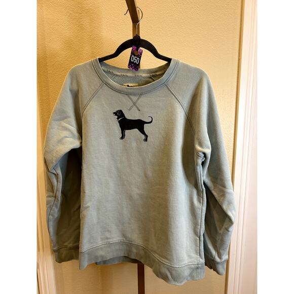 The Black Dog Light Blue Crew Neck Sweatshirt XXL - Picture 1 of 4